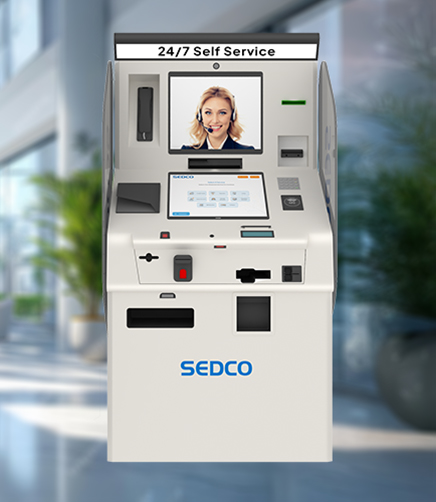 screenshot of SEDCO Self Service Kiosk